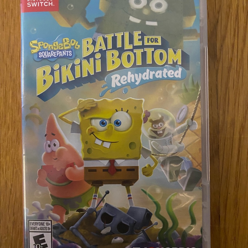 SpongeBob SquarePants Battle for Bikini Bottom Nintendo Switch Game